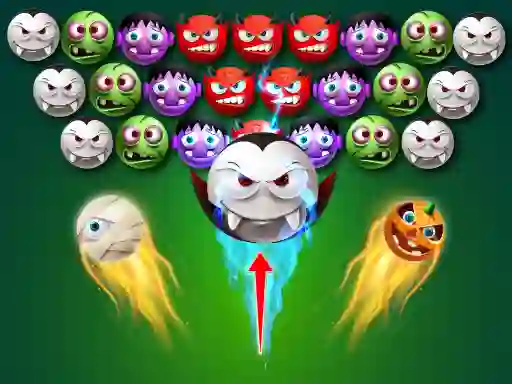 Permainan Halloween Bubble Shooter talian