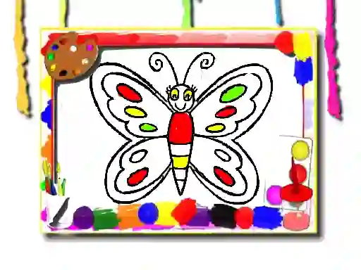 Permainan Butterfly Coloring Book talian