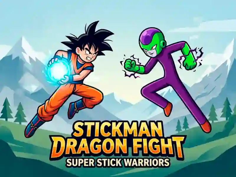 Permainan Stickman Dragon Fight - Super Stick Warriors talian