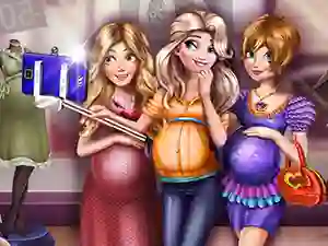 Permainan Princesses Pregnant Selfie talian