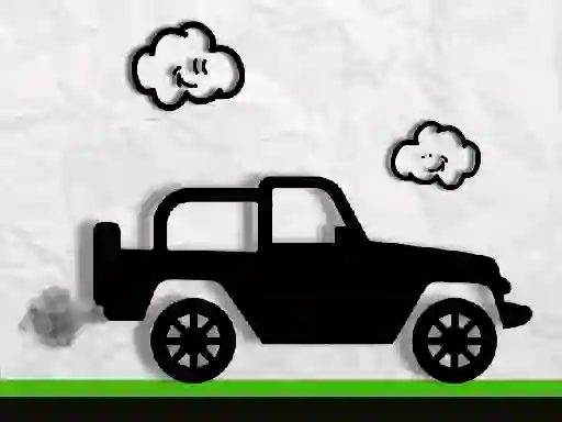 Permainan Paper Monster Truck Race talian