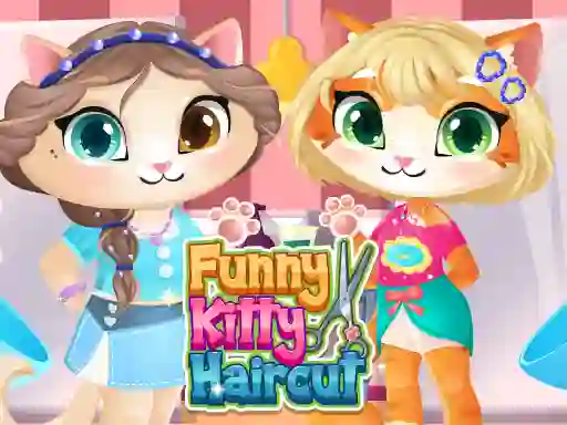 Permainan Funny Kitty Haircut talian