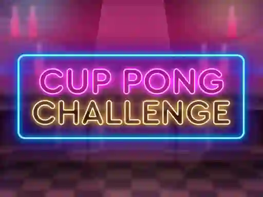 Permainan Cup Pong Challenge talian