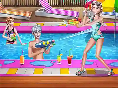 Permainan Sisters Pool Party talian