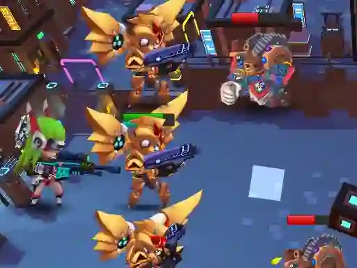Permainan Guardians vs Zombies talian
