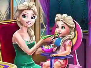 Permainan Ice Queen Toddler Feed talian