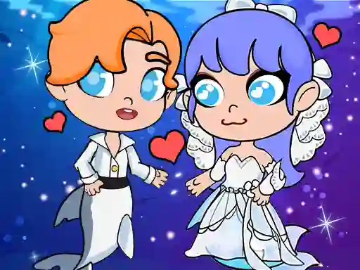 Permainan Mermaid Wedding World talian