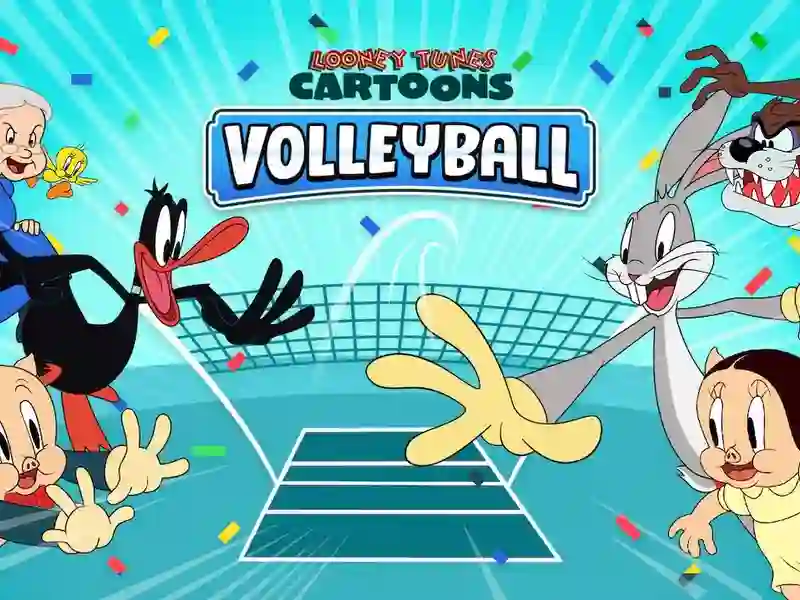 Permainan Looney Tunes Cartoons Volleyball talian