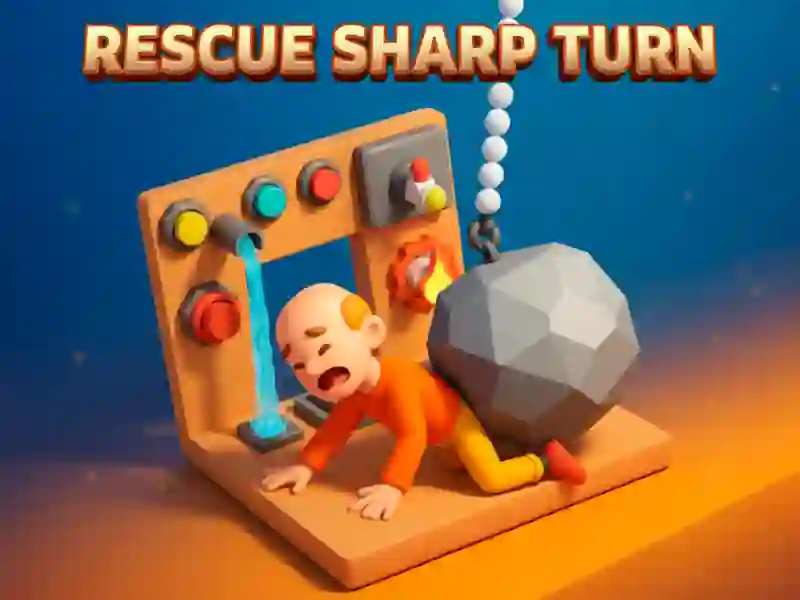 Permainan Rescue Sharp Turn talian