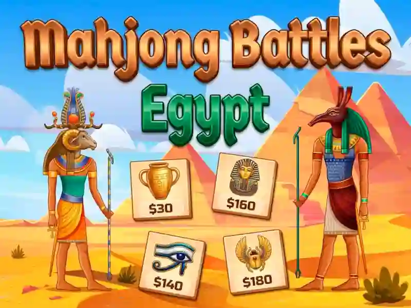 Permainan Mahjong Battles Egypt talian