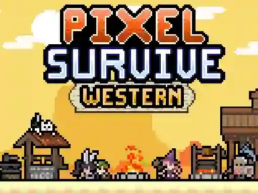 Permainan Pixel Survive Western talian