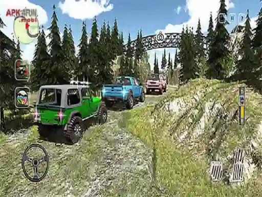 Permainan Off Road Mountain Jeep Drive 2020 talian