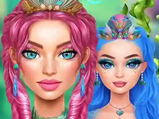 Permainan Mermaidcore Makeup talian