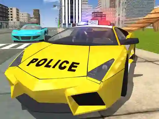 Permainan Police Drift Car talian