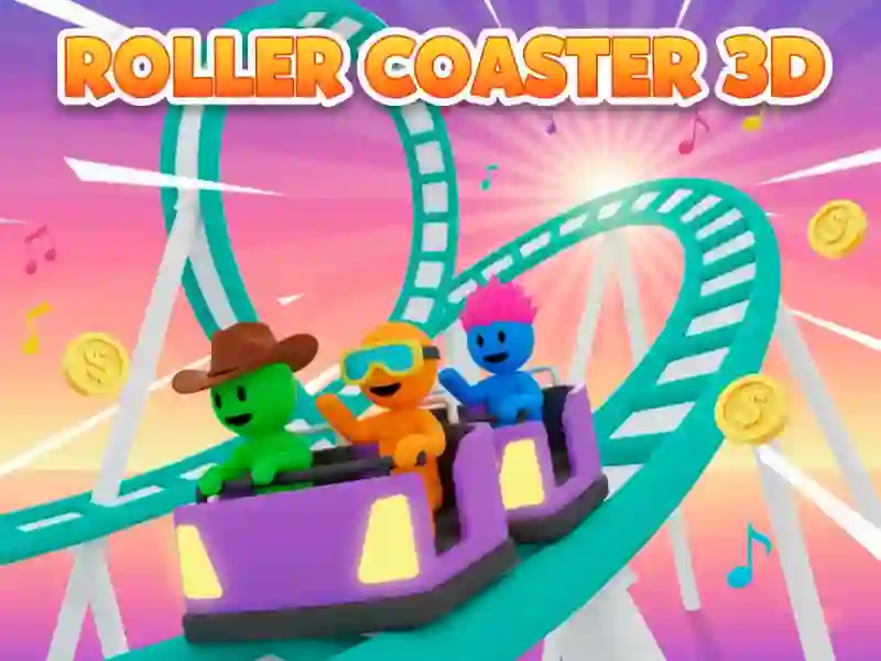 Permainan Roller Coaster 3D talian