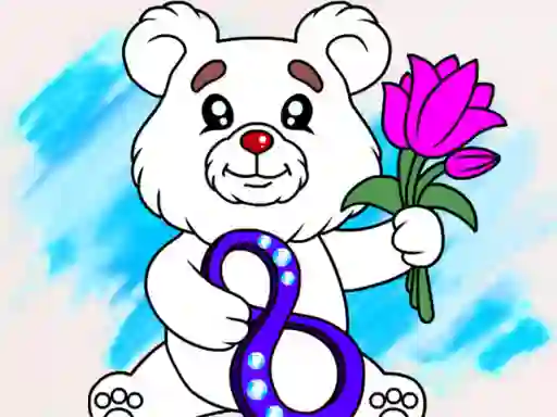 Permainan March Coloring Book talian