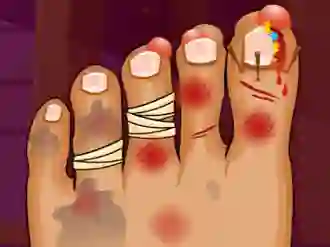 Permainan Monster Foot Doctor talian