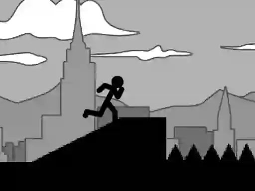 Permainan Stickman Run talian