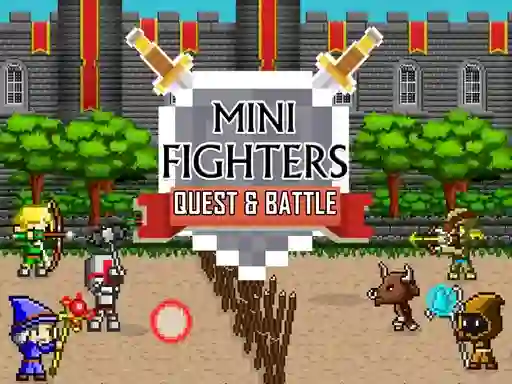 Permainan Mini Fighters Quest & battle talian