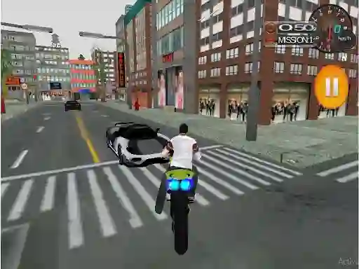 Permainan Bike Ride Parking talian