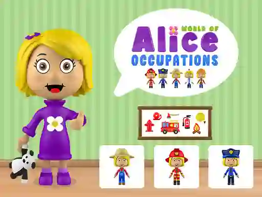 Permainan World of Alice Occupations talian