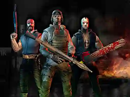 Permainan Zombie Royale Defense talian