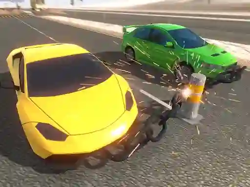 Permainan Drive Chained Car 3D talian