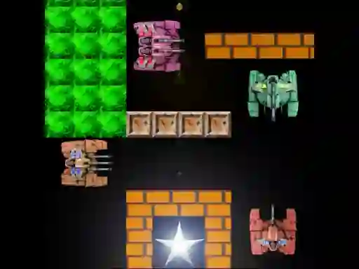 Permainan Super Tank Battle talian