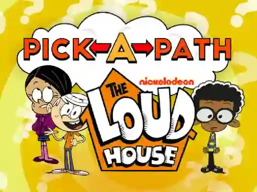 Permainan The Loud House Pick-a-Path talian
