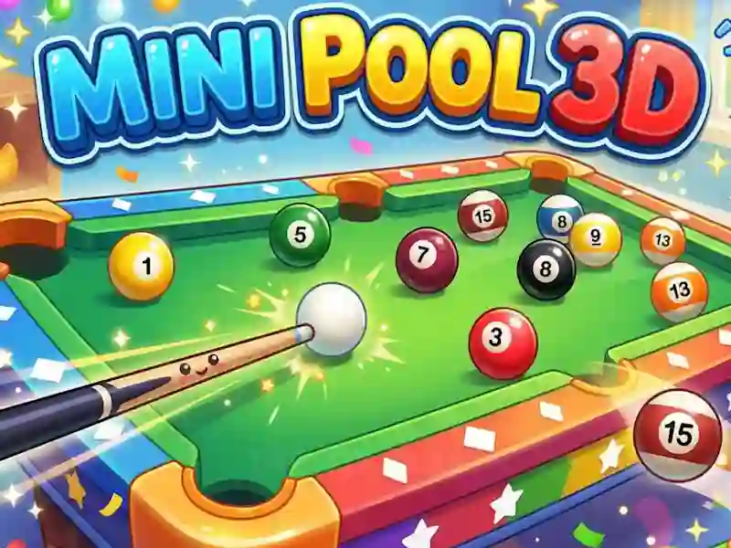 Permainan Mini Pool 3D talian