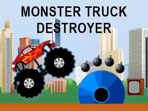 Permainan Monster truck destroyer talian