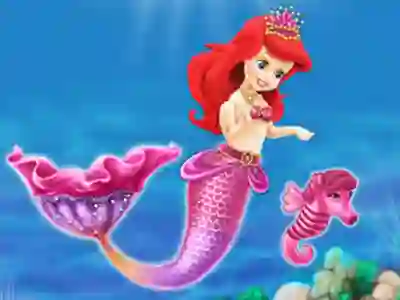 Permainan Baby Mermaid Princess Dress Up talian