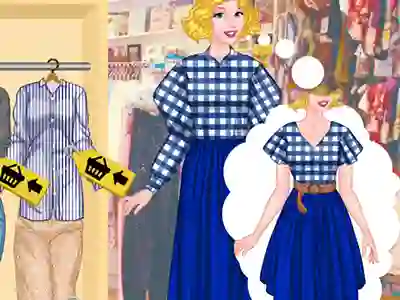 Permainan Princesses Thrift Shop Challenge talian