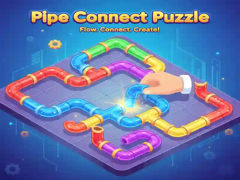Permainan Pipe Connect Puzzle talian