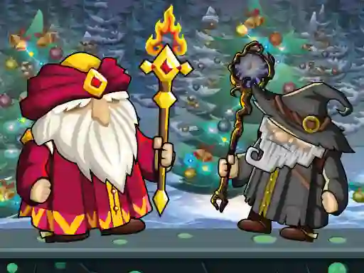 Permainan Wizard Santa Jump talian