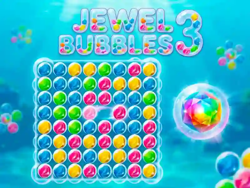 Permainan Jewel Bubbles 3 talian