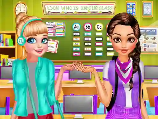Permainan  Modern Girls Collage Day talian