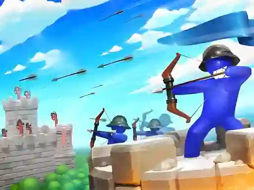 Permainan Stack Battle.io talian