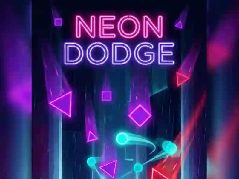 Permainan Neon Dodge talian