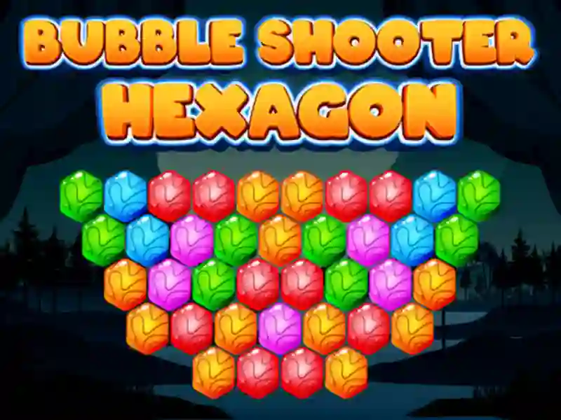 Permainan Bubble Shooter Hexagon talian