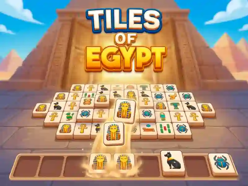 Permainan Tiles Of Egypt talian