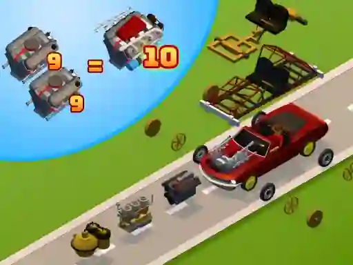 Permainan Idle Drive: Merge, Upgrade, Drive talian