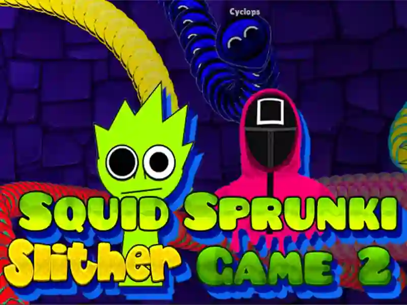 Permainan Squid Sprunki Slither Game 2 talian