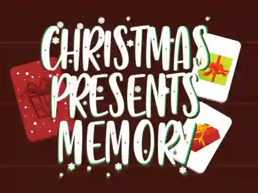 Permainan Christmas Presents Memory talian