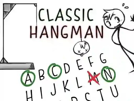 Permainan Classic Hangman talian