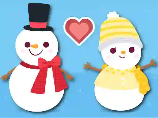 Permainan Love Snowballs Xmas talian