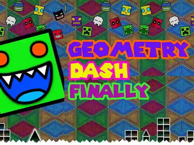 Permainan Geometry Dash Finally talian