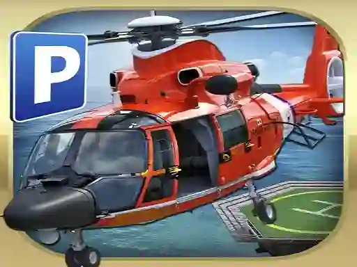 Permainan Helicopter Parking & Racing Simulator talian