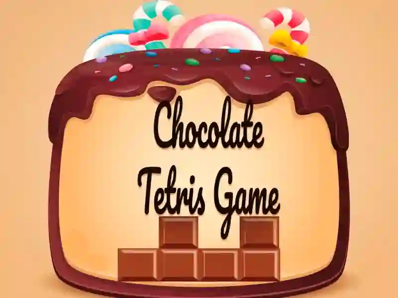 Permainan Chocolate Tetris Game talian