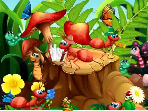 Permainan Hidden Objects Insects talian